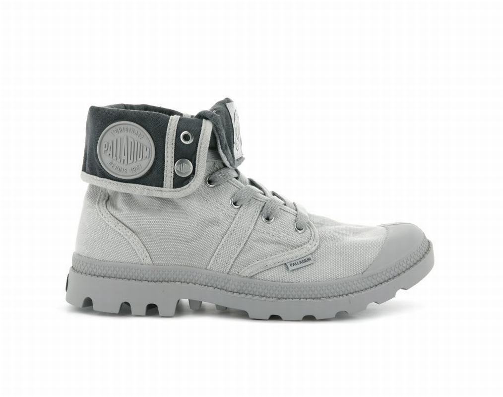 Palladium Pallabrousse Baggy Herren Stiefel Grau ||527893-QVL||